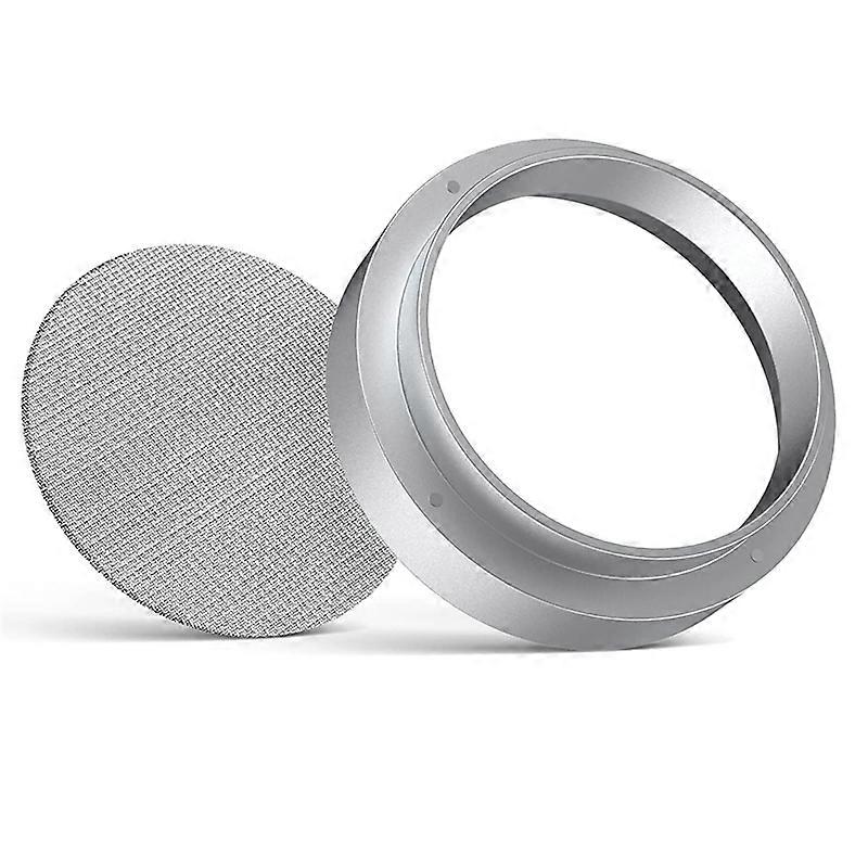 51mm Coffee Dosing Ring, Aluminum Coffee Dosing Ring with Puck Screen