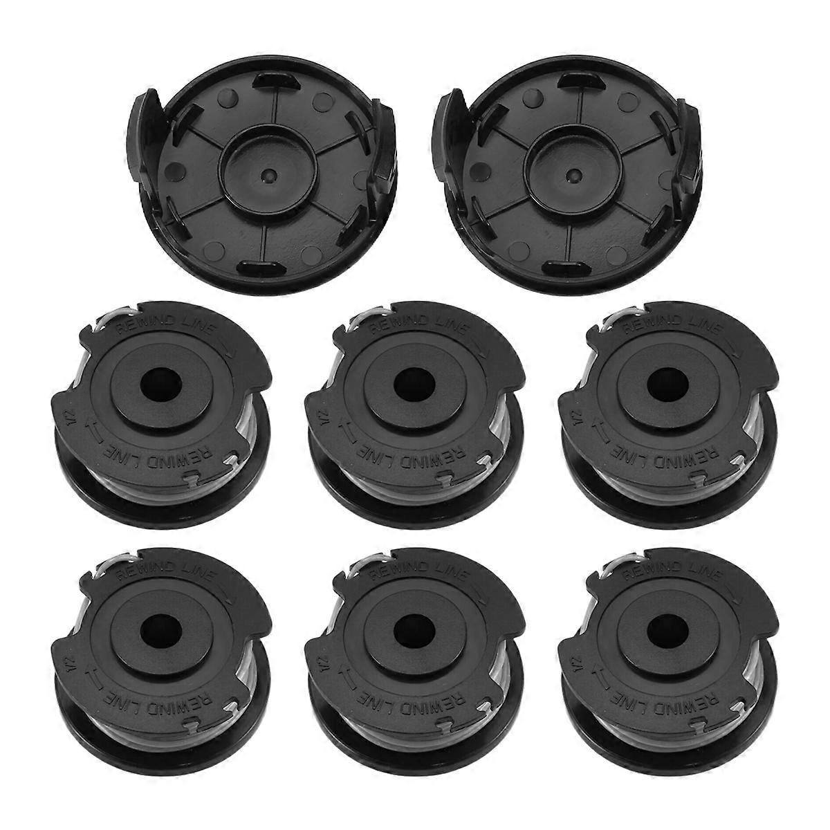 Strimmer Spool Replacement for , 8Pcs String Trimmer Spool Compatible with Cordless Grass Trimmer Ar