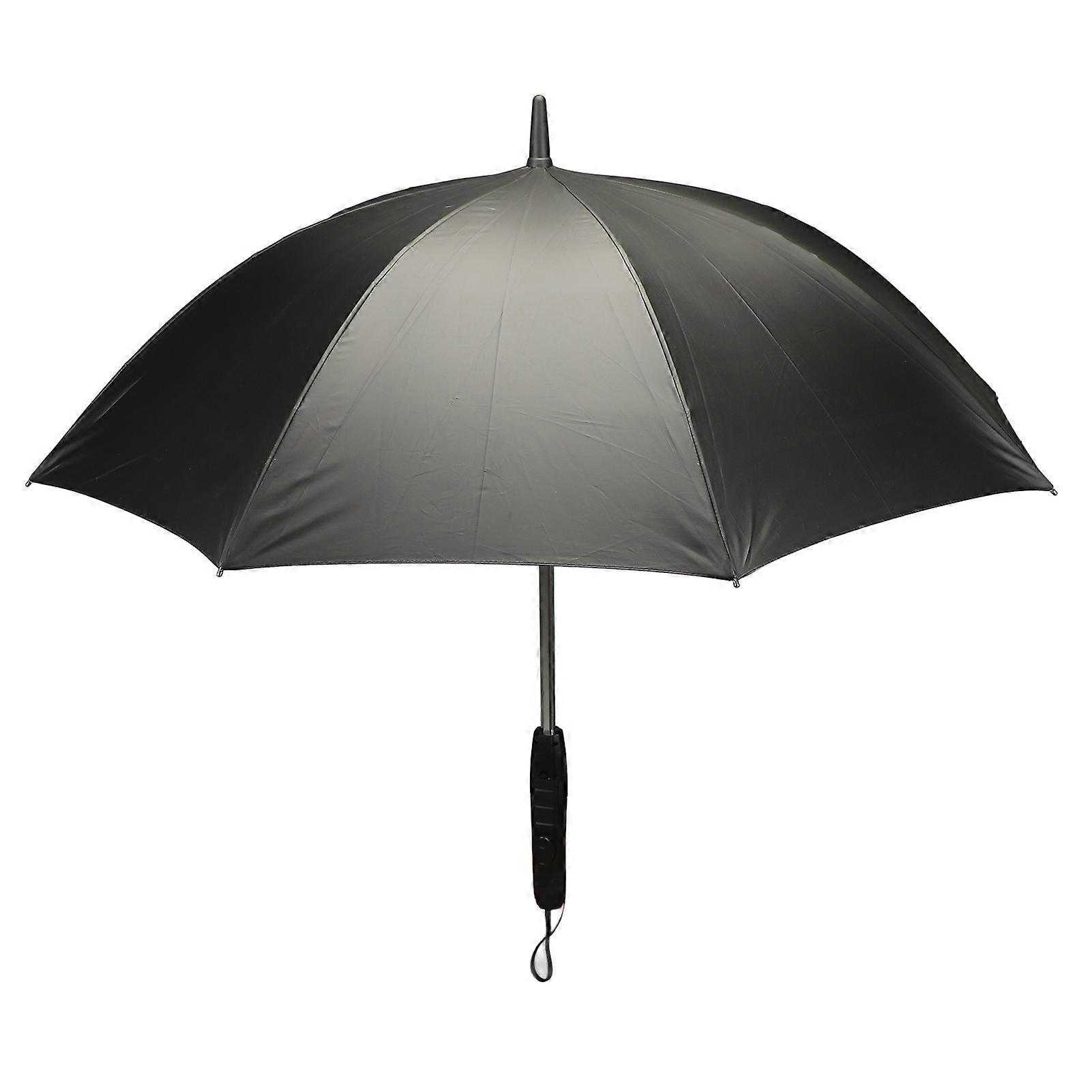 Ombrellone con ventilatore e spruzzatore 8 nervature 3 in 1 UV Blocking Blu