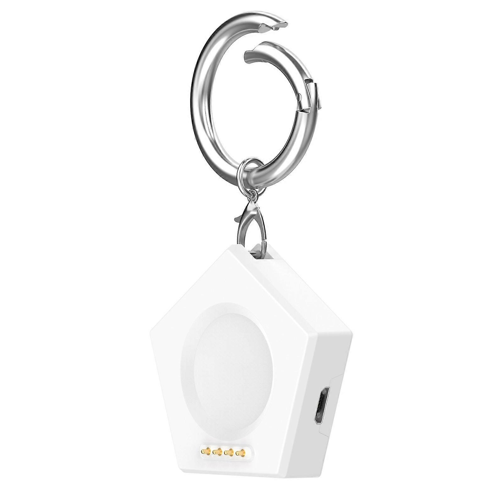 Power Adapter Charger-Rack Station Dock Bracket-Base Compatible for Watch 3 Pro Smartwatch Portable Fast-Charging Cable  White