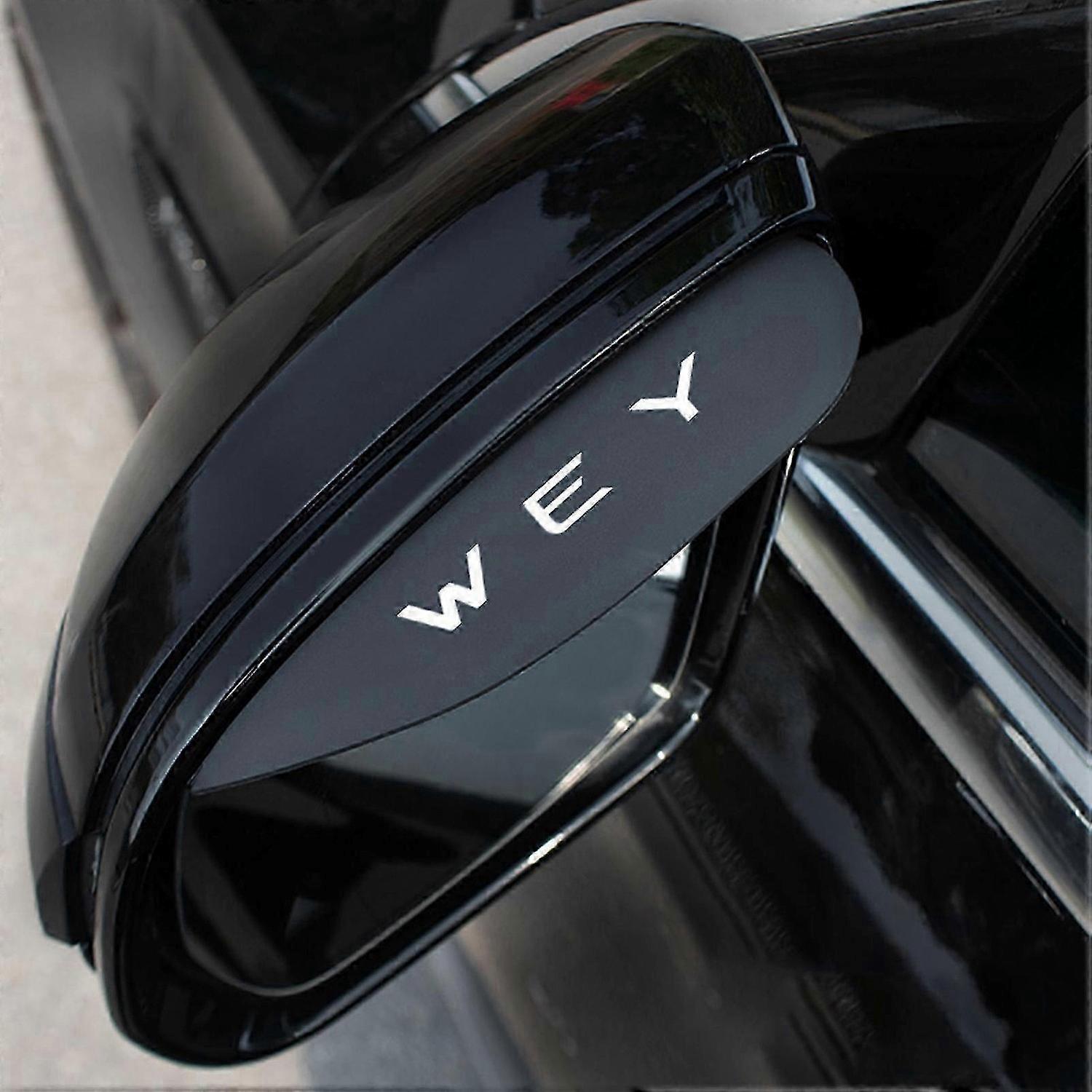 Car Rearview Mirror Rain Guard Waterproof Anti-Rain Shield Universal Fit Enhanced Visibility