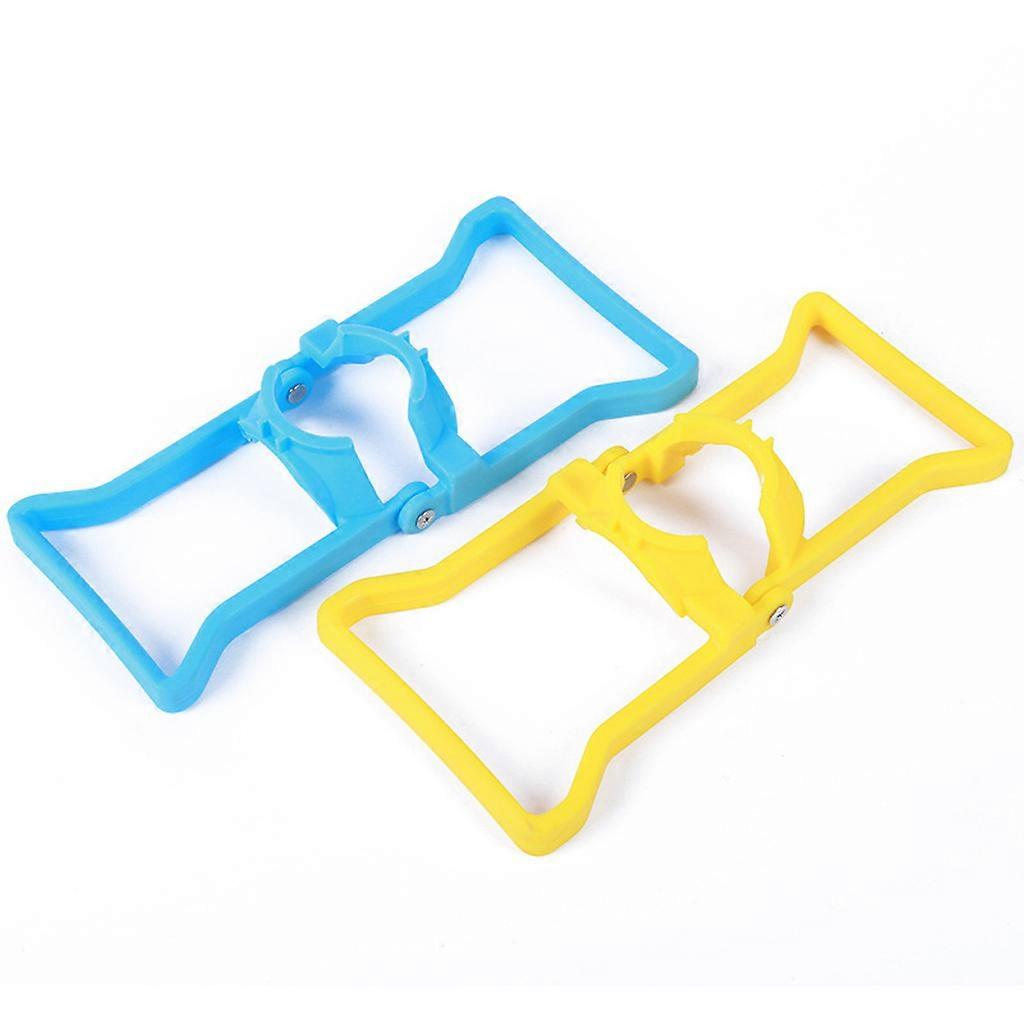 Bottled Water Handle Energy Saving Thicker Double Pail Bucket Lifting Device Carry Holder Yellow
