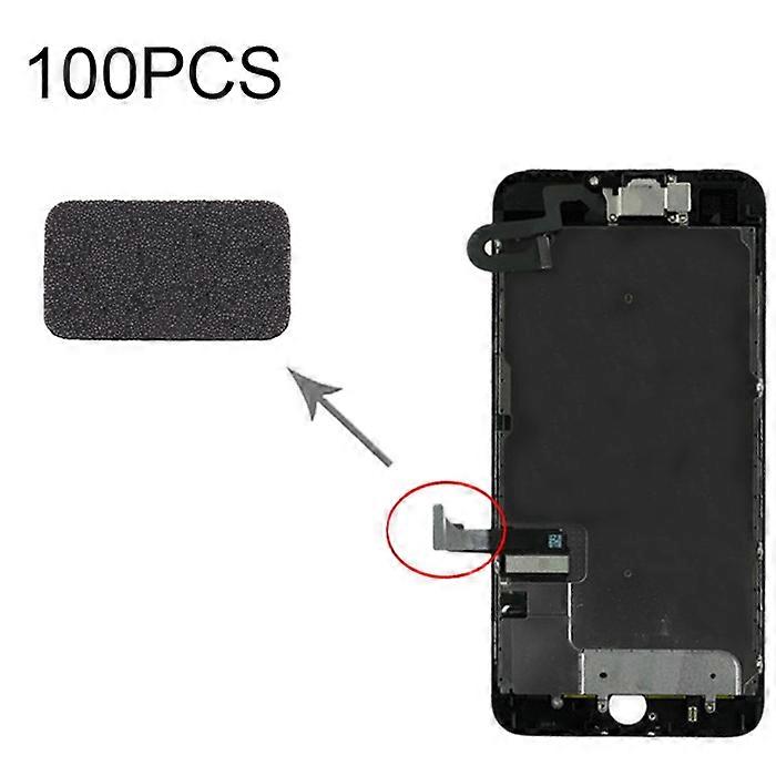 100 PCS LCD Display Flex Kabel Baumwolle Pads für iPhone 7 Plus