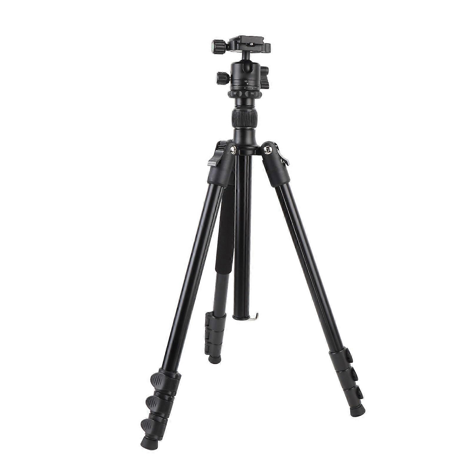 360 Degree Ball Head Portable Travel Tripod for Photography, 4KG Load Capacity, Lightweight Aluminum, Compatible with DSLR and Mirrorless Cameras