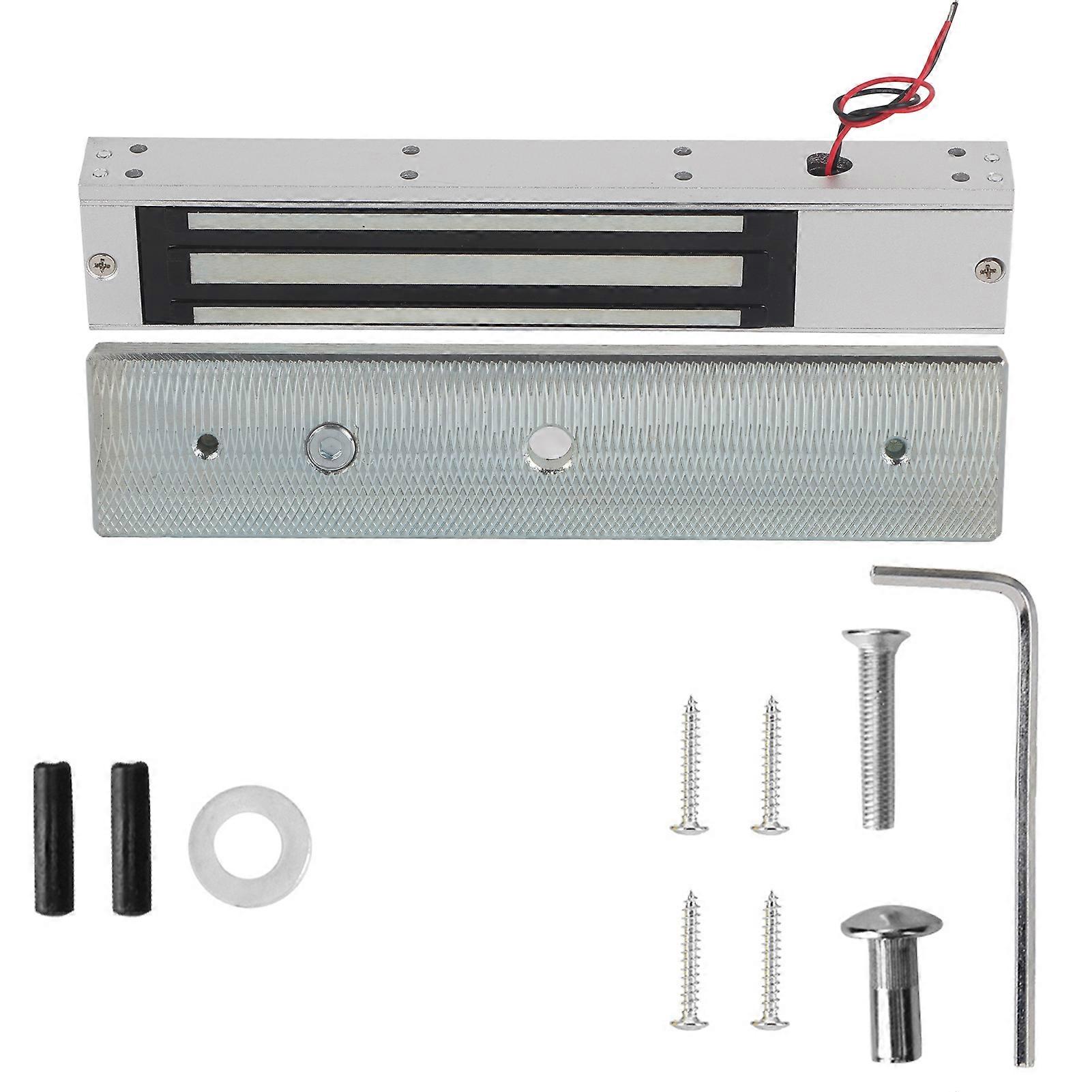 280kg Electromagnetic Door Lock - High Strength, Versatile, with LED Indicator