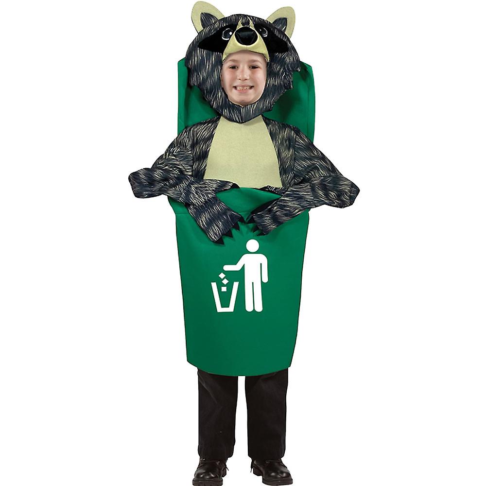 Raccoon In A Trash Can Child Costume