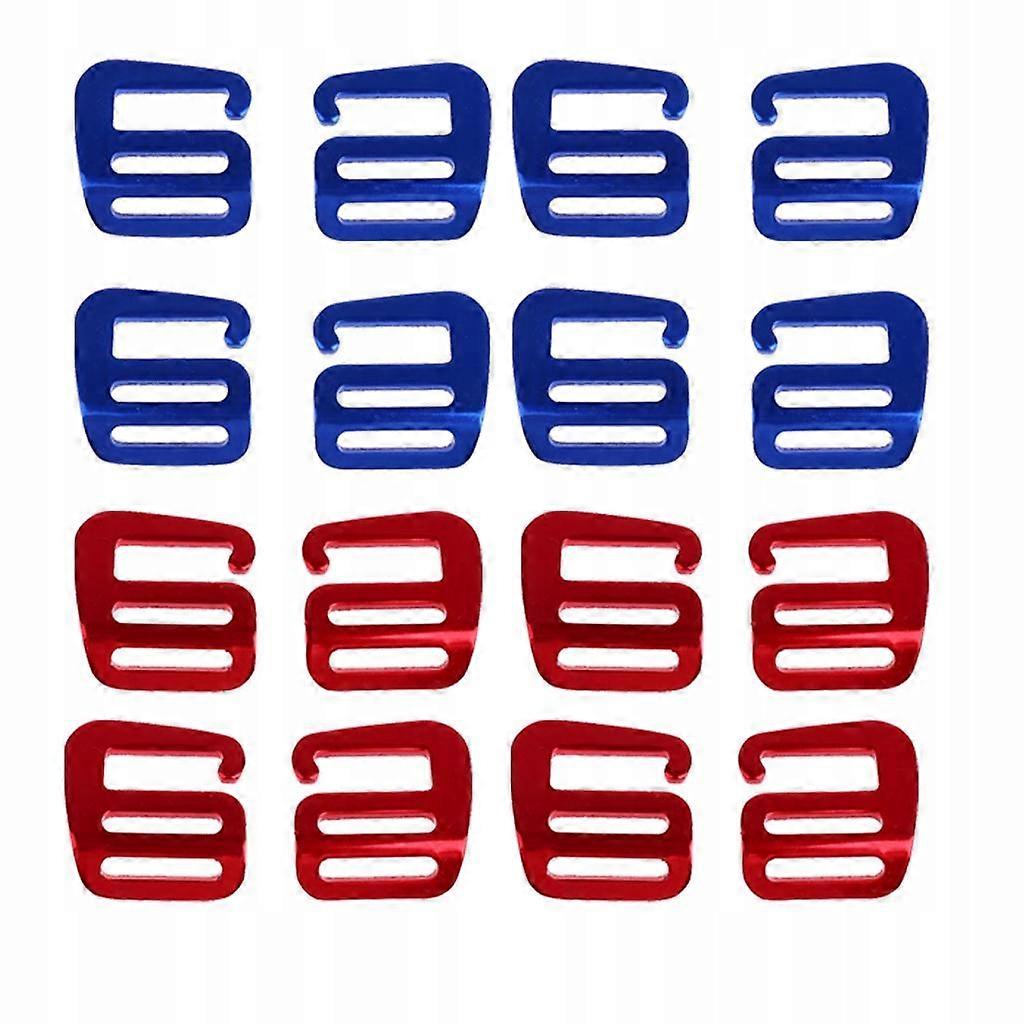 16pcs 25mm Webbing Buckles G Backpack Hook