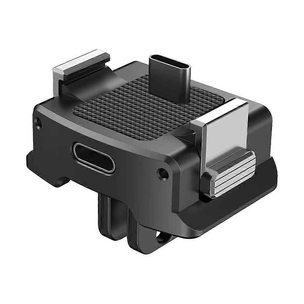 For DJI OSMO Pocket 3 Camera Charging Base Quick Release Mount Adapter With 1/4 Inch Hole