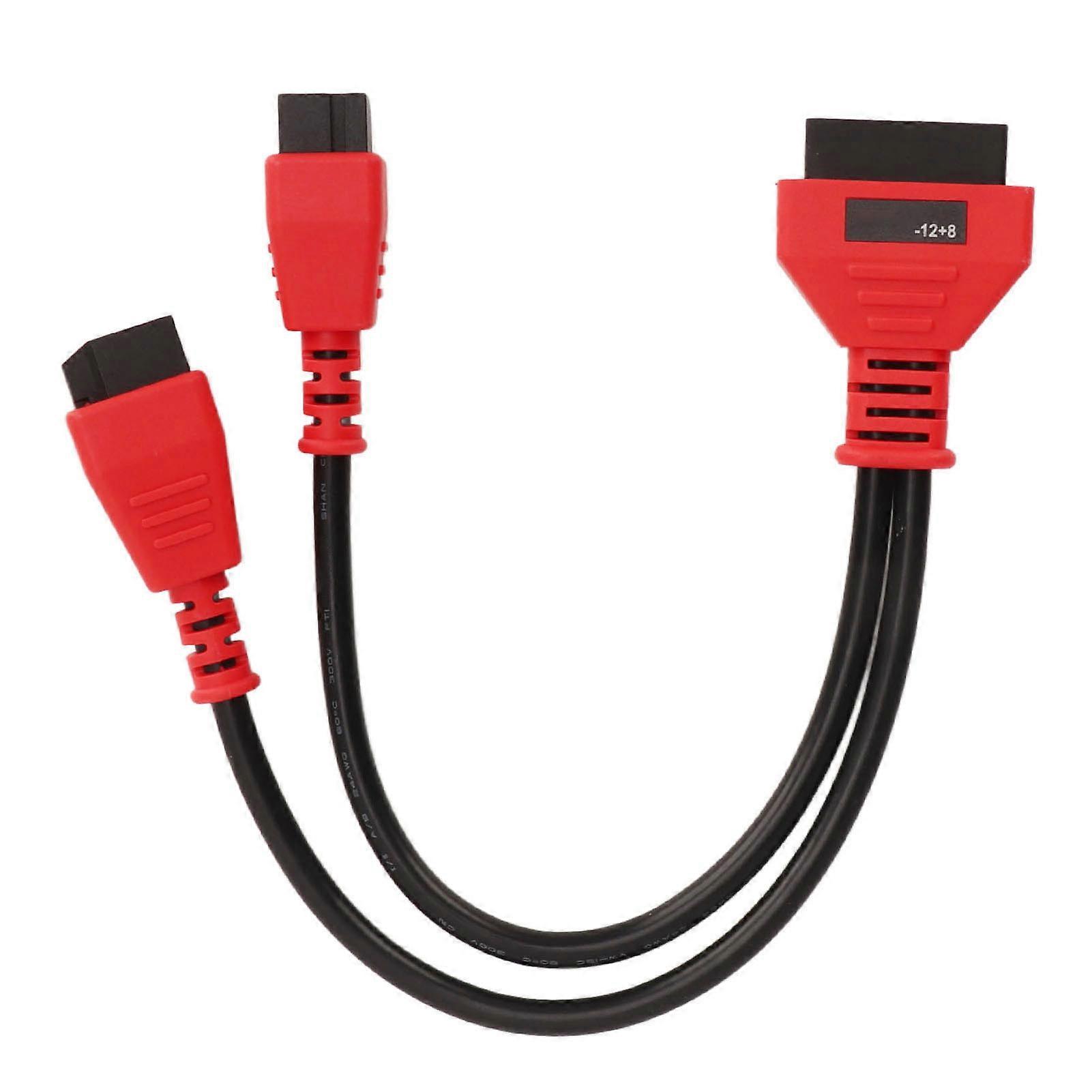 12+8 Adapter MSCHRY128 Programming Cable Connector Fit for Autel MaxiSys MS906 MS906BT MS906TS MS908 MS908S