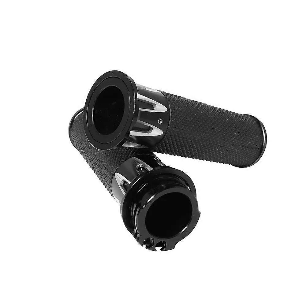 con 1" 25mm Hand Grip Handle Bar Electronic Throttle Handleabr Grips for Harley Touring Street Glide Road Glide Softail Dyna FXDLS