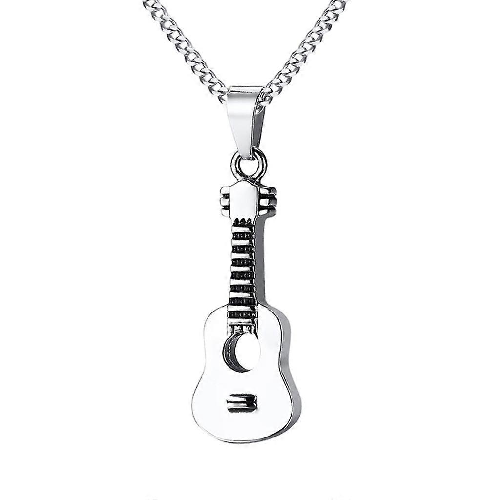 Gitar Kremasyon Urn Kolye Yüzük Dekoratif Anıt Kolye Keepsake Takı