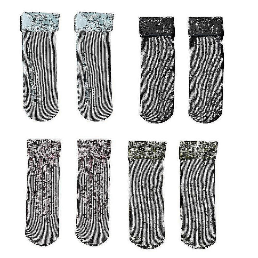 Women's Merino Wool Socks Warm Hi Thick Warm