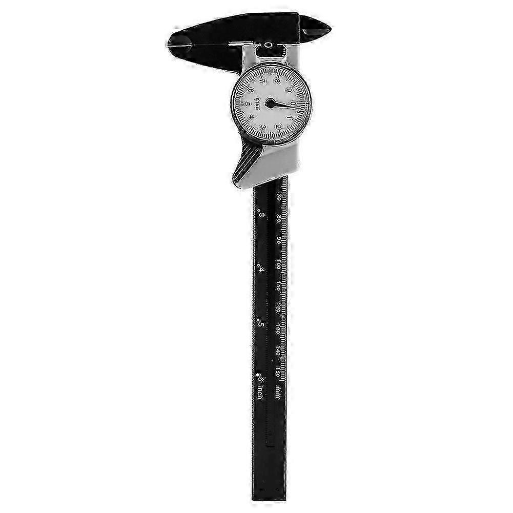 0-150mm 0.1mm High Accuracy Plastic Vernier Caliper with Dial Micrometer Gauge Measuring Tool SZRH A-C