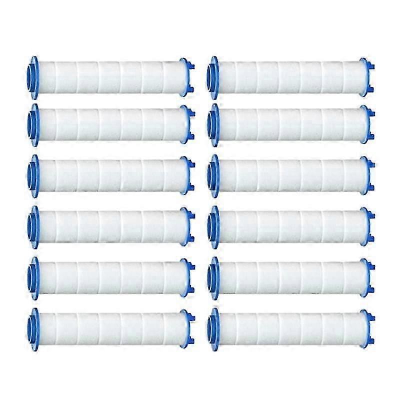 12PCS Replacement Shower Filter for Hard Water - High Output Shower Water Filter to Remove Chlorine-JC