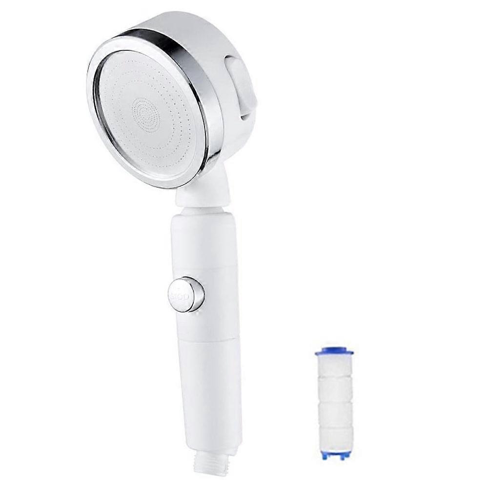 Shower | White Shower Head (Filtered) Fully Equipped