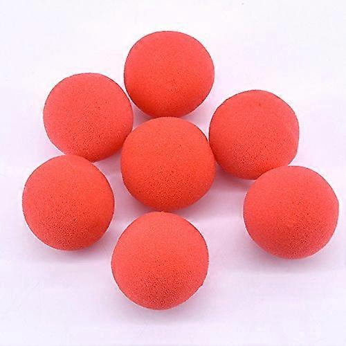 10 PCS Super Sponge Ball 4' Magic Tricks for Appearing/Vanishing Magic Stage Illusion Gimmick (Red)