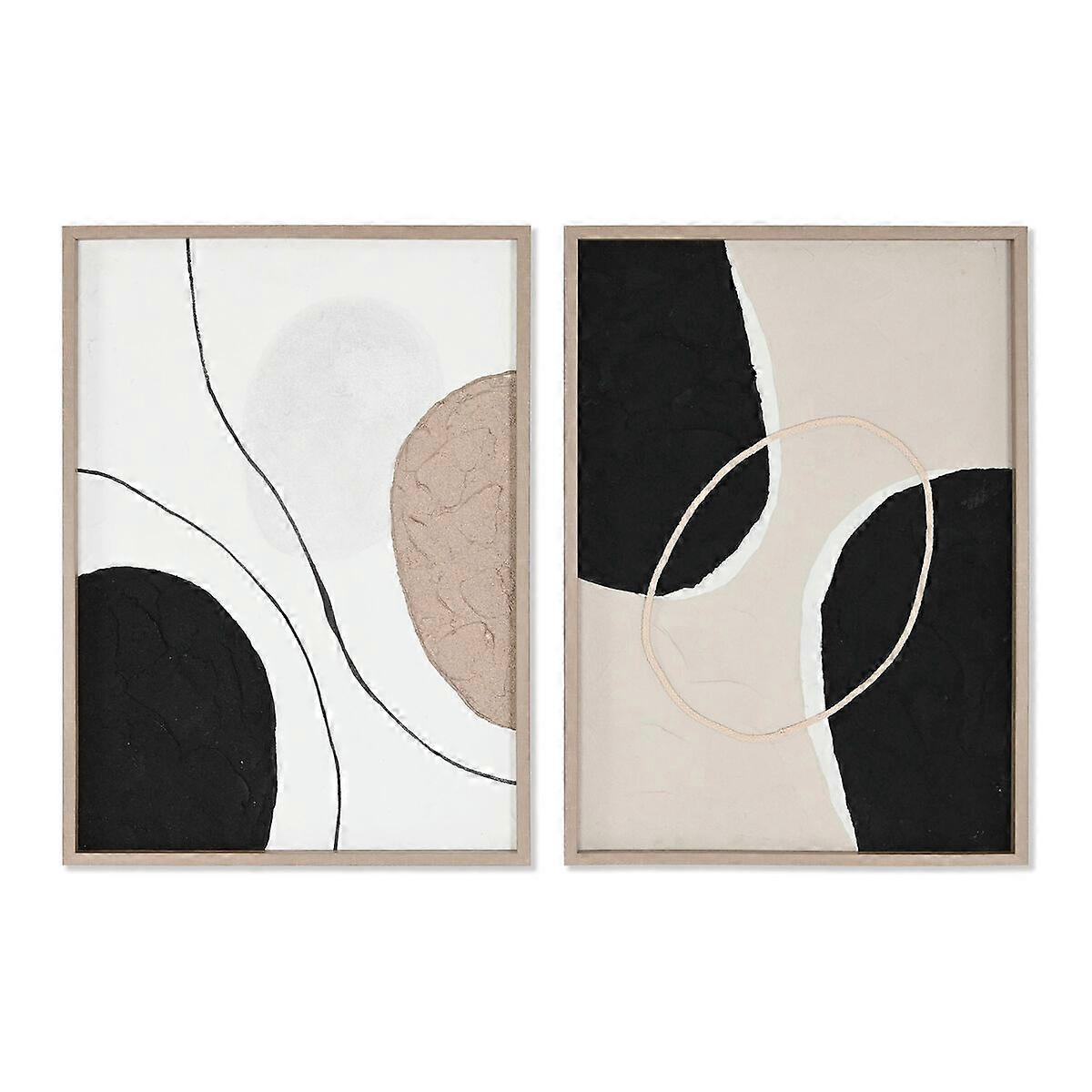 Canvas Home ESPRIT Pine Canvas 50 x 3.5 x 70 cm