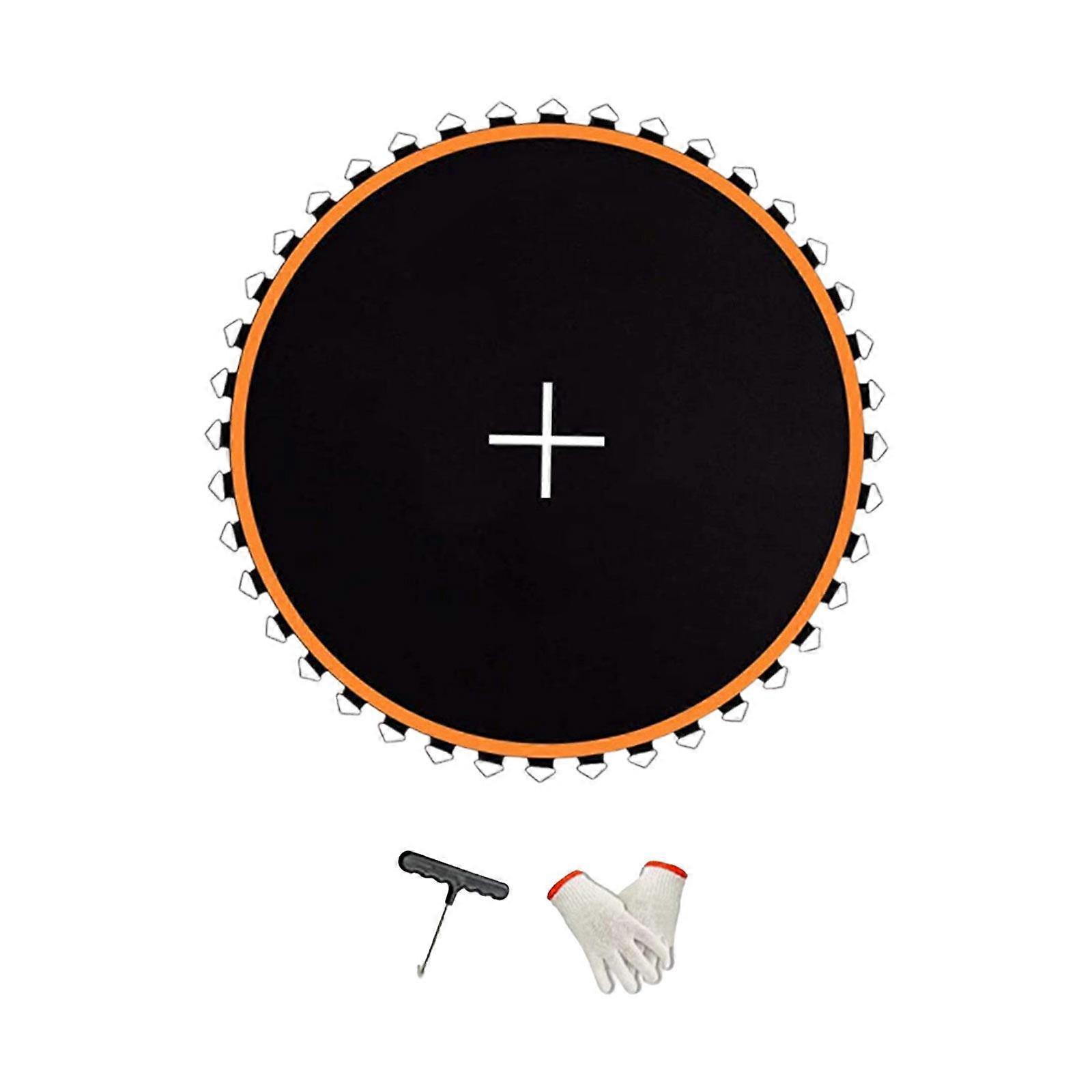 Trampoline Pad Jumping Pad Waterproof Round Easy to Install Jumping Cloth