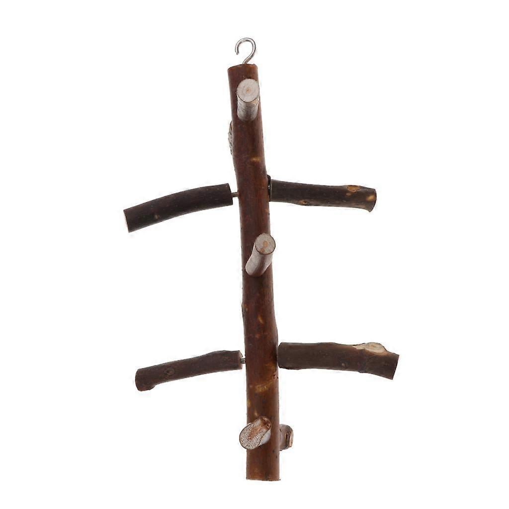 Rotating Pet Parrot with Shelf Holder for