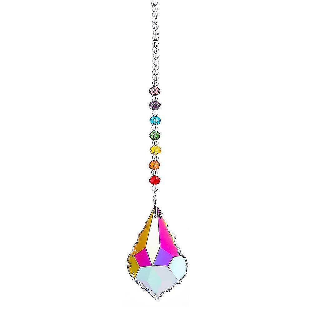 Sun Catcher With Crystal Pendant - Window Rainbow Ornament