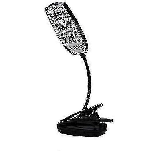 USB Battery Desk Light - 28 LED Flexible Gooseneck for Reading