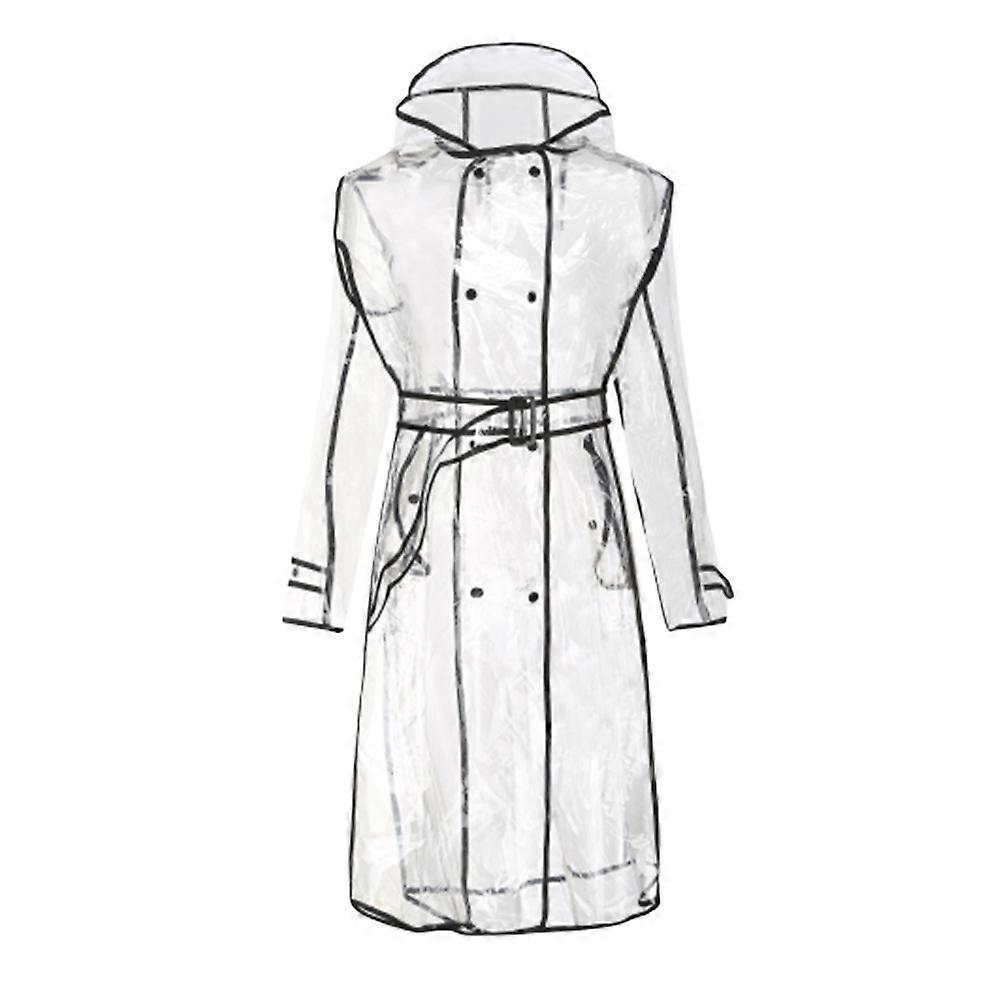 Cheer Rain Jacket Clear, Mid-length and Protective for