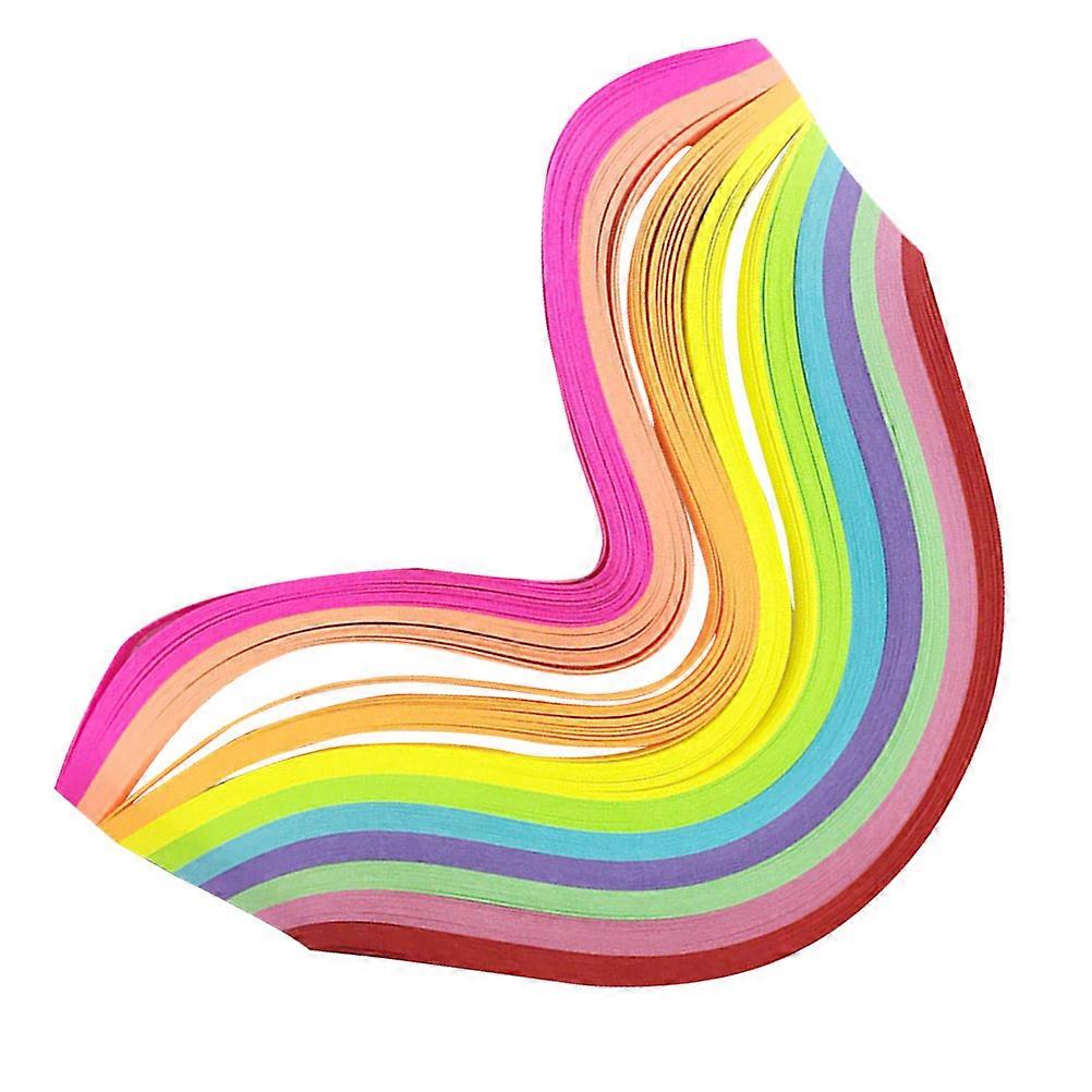 Artistic Paper Strips, Origami Star Material for Family-Oriented DIY Projects