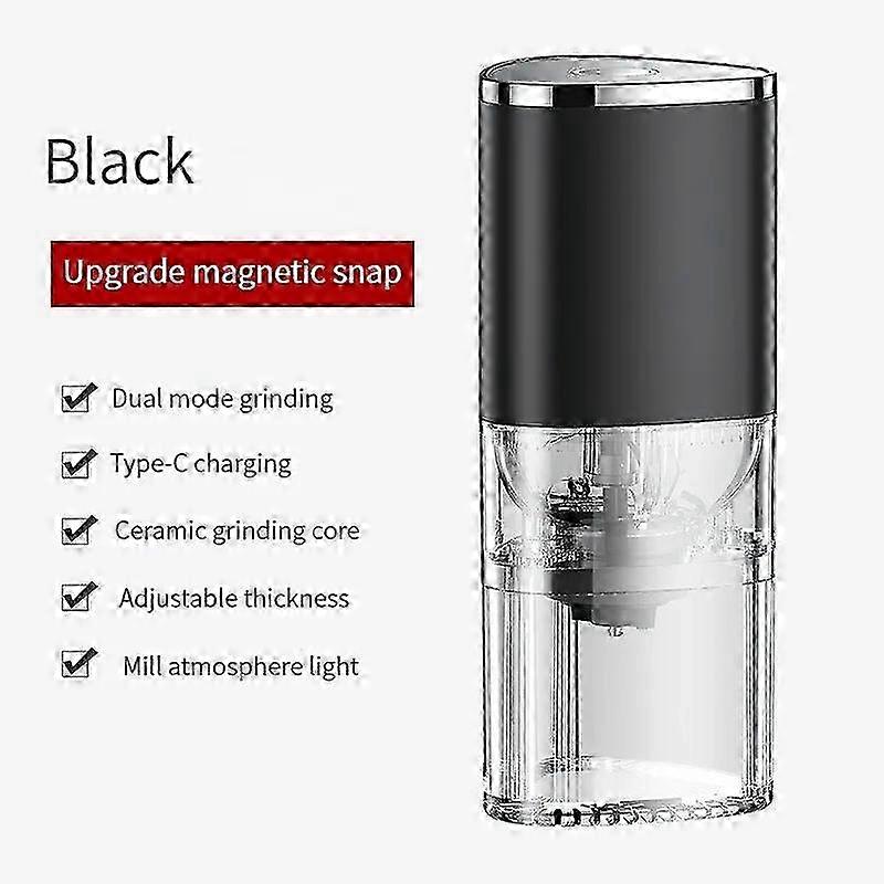 Portable Electric Coffee Grinder with TYPE C USB Charging and Ceramic Grinding Core for Home Coffee Beans Crushing Tool
