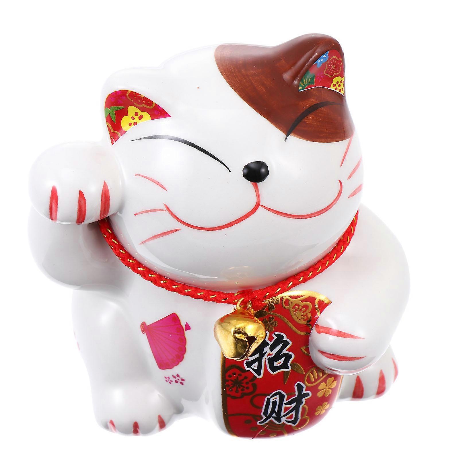 Functional Cat Styled Money Box, Elegant Appearance, Indoor Decor