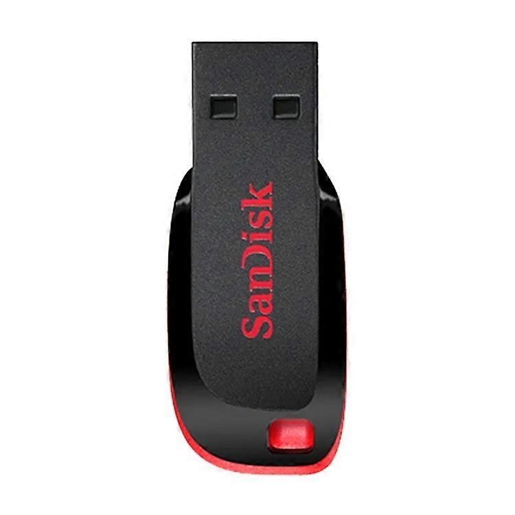SANDISK CZ50 64G Flash Drive USB 2.0 Data Storage Thumb Stick with Lanyard Hole