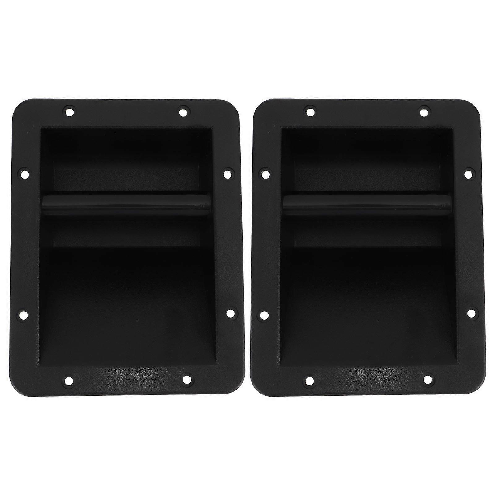 Black Speaker Cabinet Handles Made of High Class Plastic for Easy and Safe Carrying 2pcs