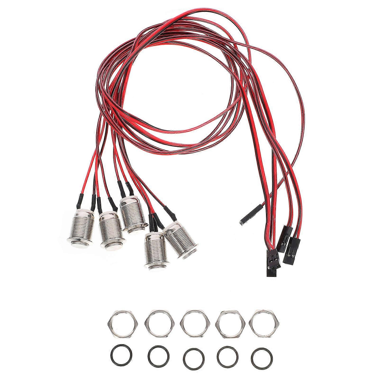 Water Resistant Switch with Smooth Surface, Designed for Car and Marine Circuit Controls