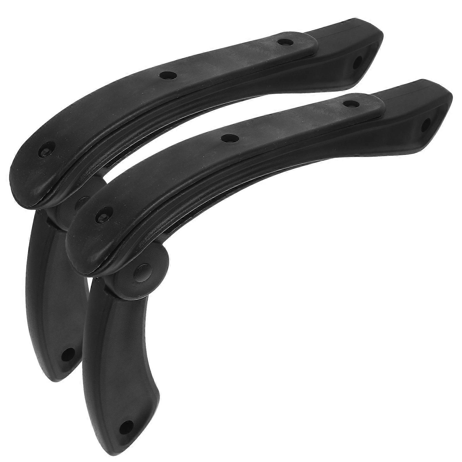 Daily Use Chair Arm Rest Wear-Resistant Armrest Replacement .00X31.00X6.50CM Arm Support Colleagues 2Pcs