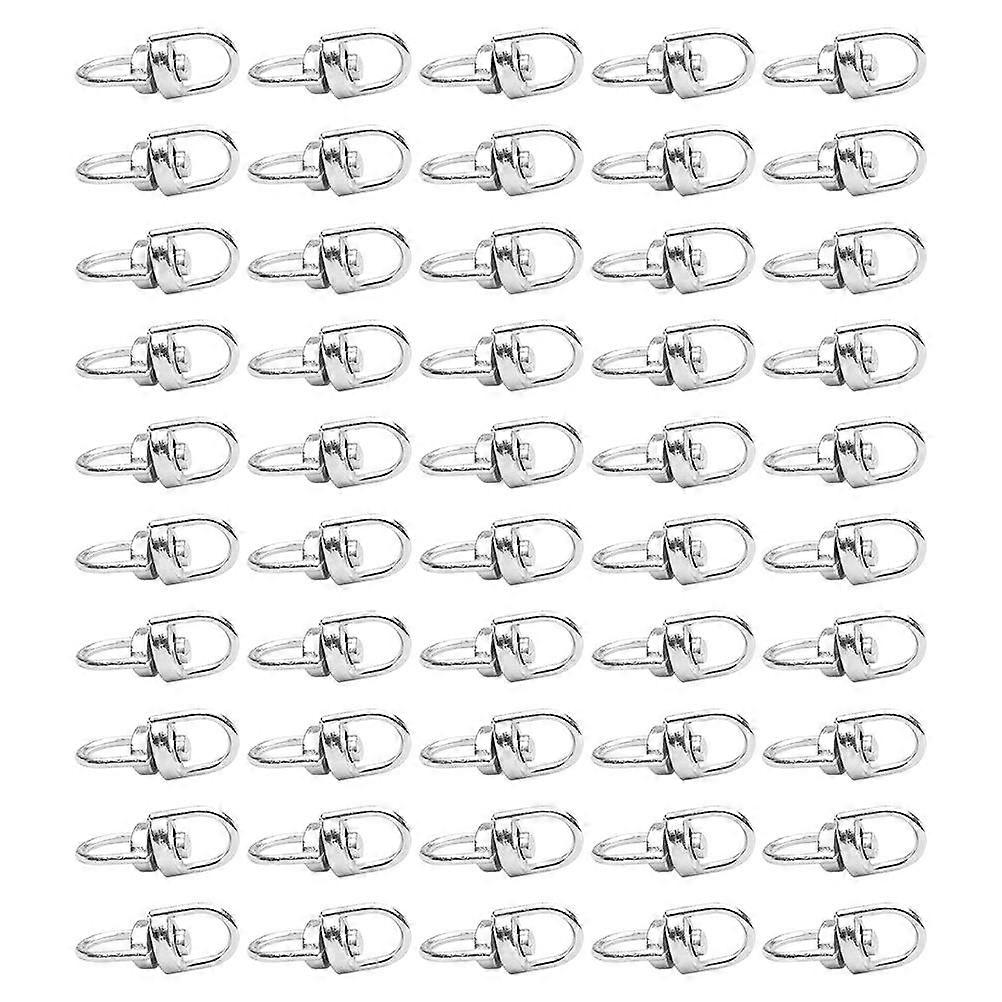 100pcs Snap Hook Clips Swivel Spring Buckle for DIY Projects Pet Leashes Crafts Heavy Duty Key Chain Clips Easy Installation Replacement