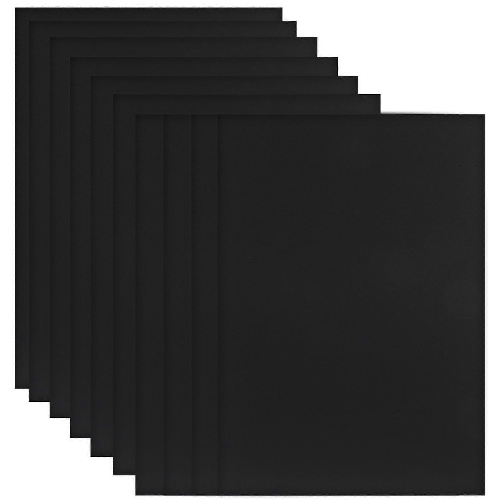 Black Construction Paper Cardstock For Scrapbooking Invitations 25Pcs A4 Size Printable Rectangular Shape