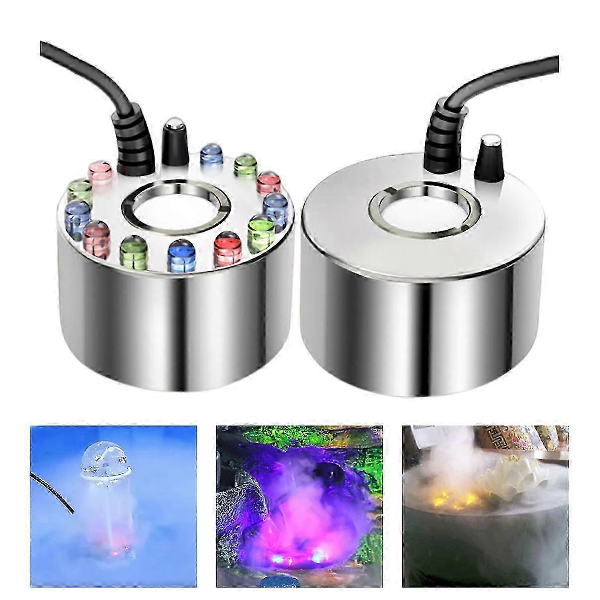 110V 220V Ultrasonic Mist Maker Fogger Fish Tank Atomizing Device Humidifier Hydroponics Nebulizer Water Fountain Pond Atomizer