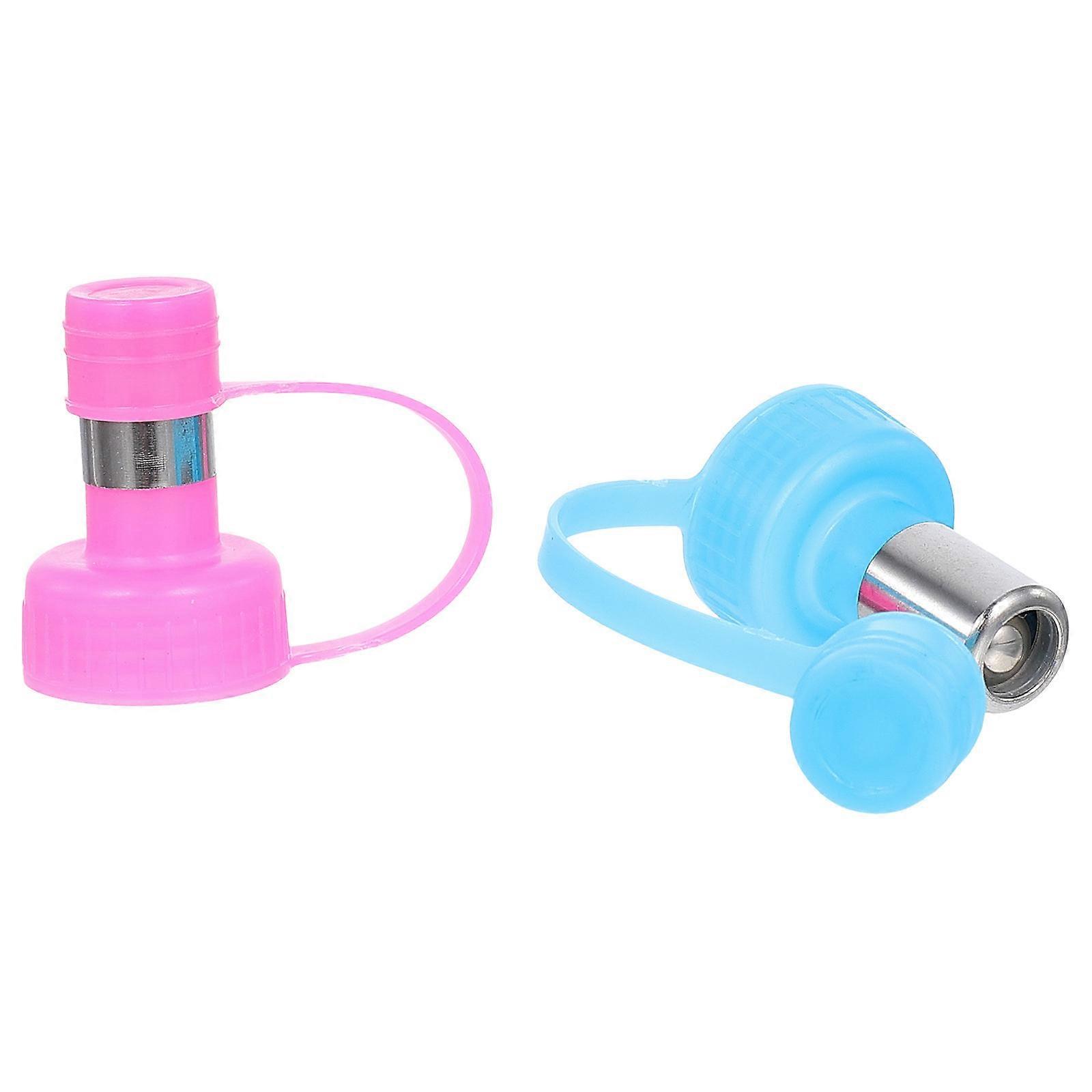Pet Bottle Prevent Leaking For Pets Pink 2Pcs