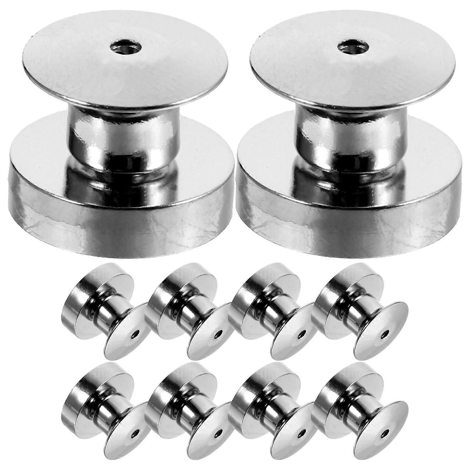 Badge Making Pin Backs Magnetic Pin Backs Personal Use Compact Style 1.10X1.00X0.80CM 15Pcs