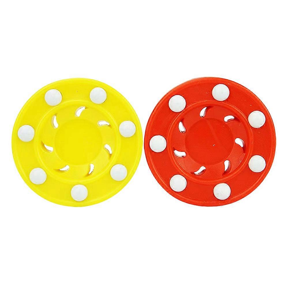 Hockey Balls For Outdoor And Indoor Use Durable Construction Precision Roller 2Pcs