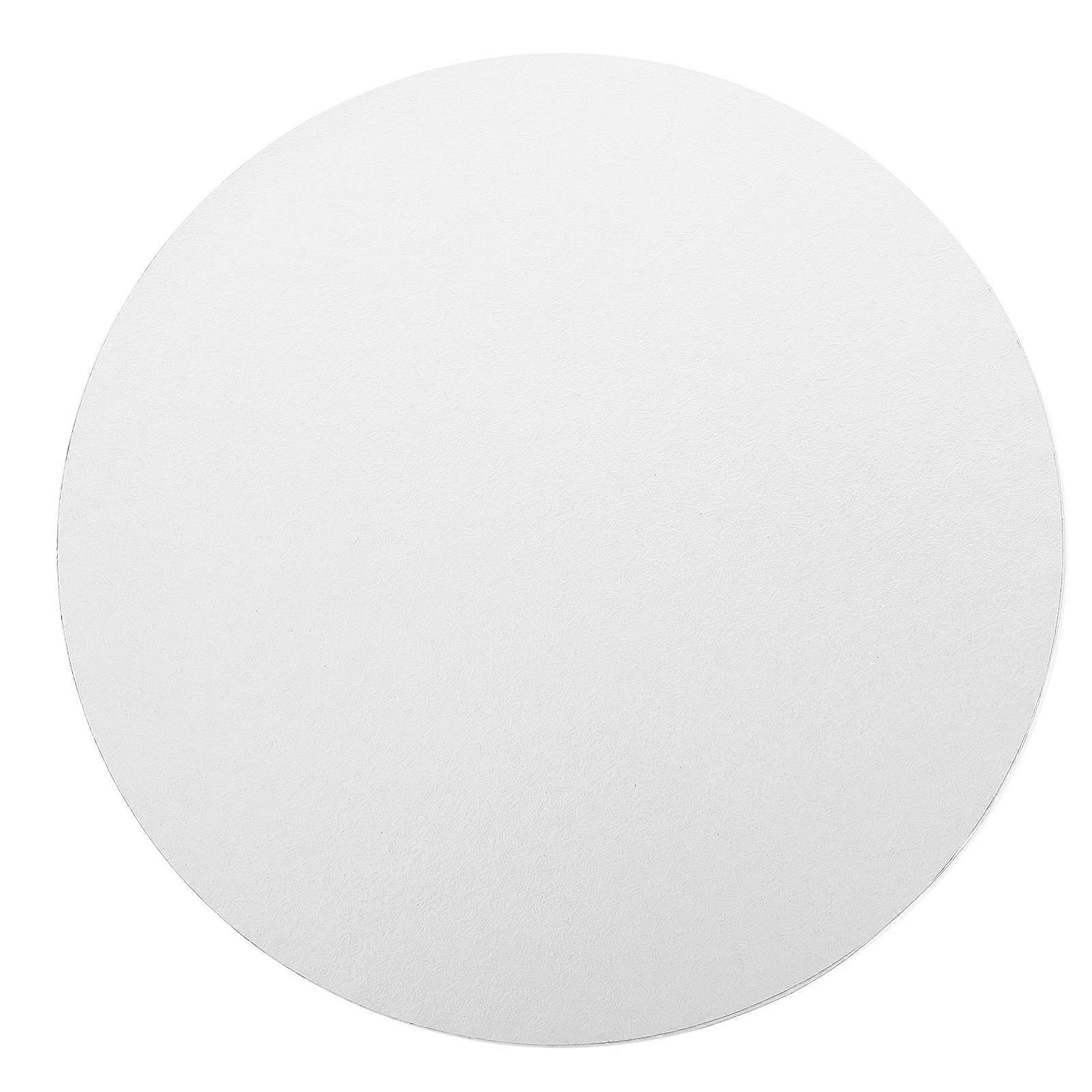 Thickened Round Cake Board Base with Decorative Drum Design for Pastries and Desserts