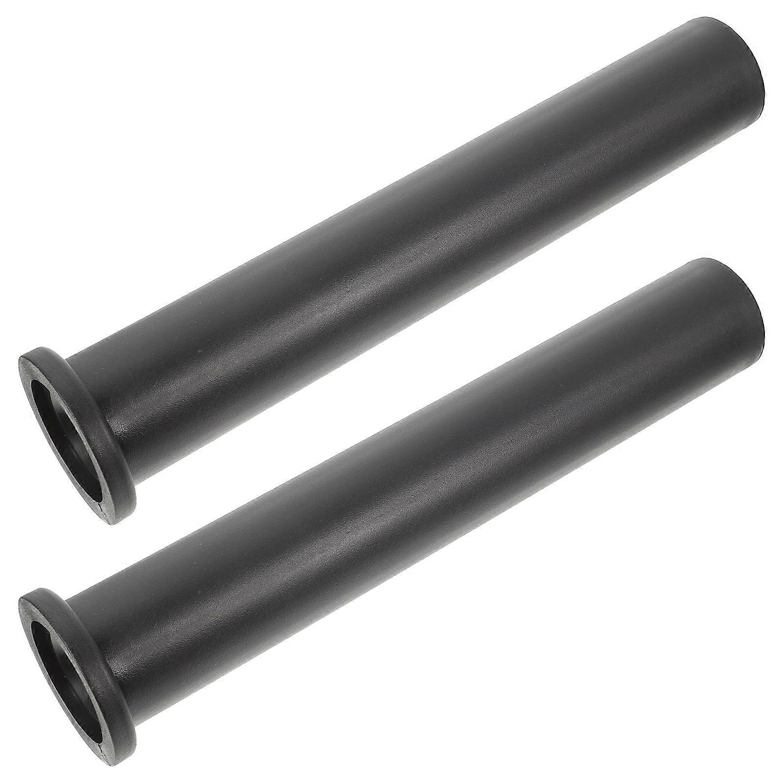 Barbell Handlebar Grip Anti-Skid Protective Round Barbell Handle Sleeve for Weightlifting Gym 1Set