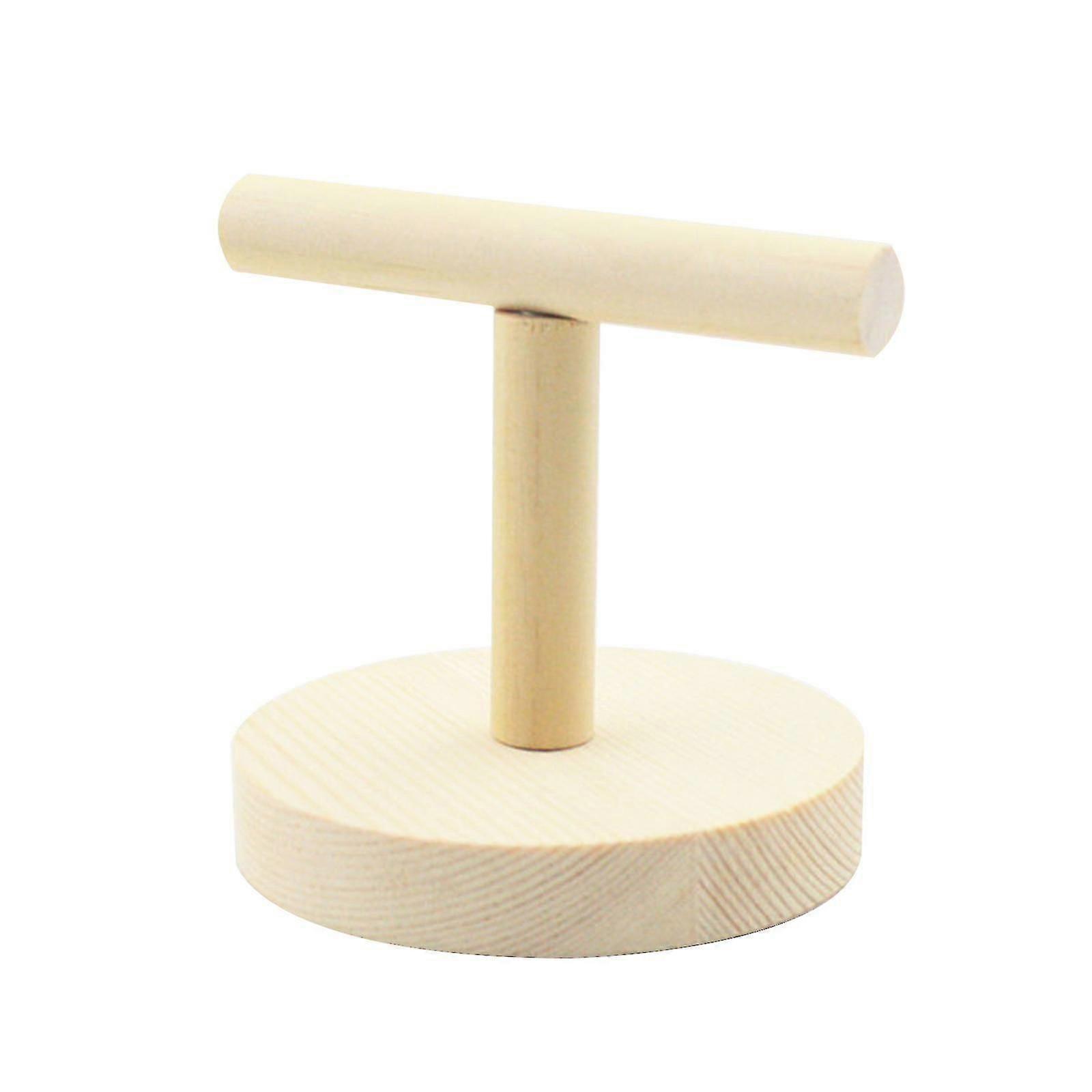 جثم الببغاء الخشبي لألعاب تدريب الطيور على T ، ألعاب طحن المخلب الأليفة ، جثم الببغاء الخشبي ، تصميم حامل T ، تدريب الطيور وطحن المخلب T