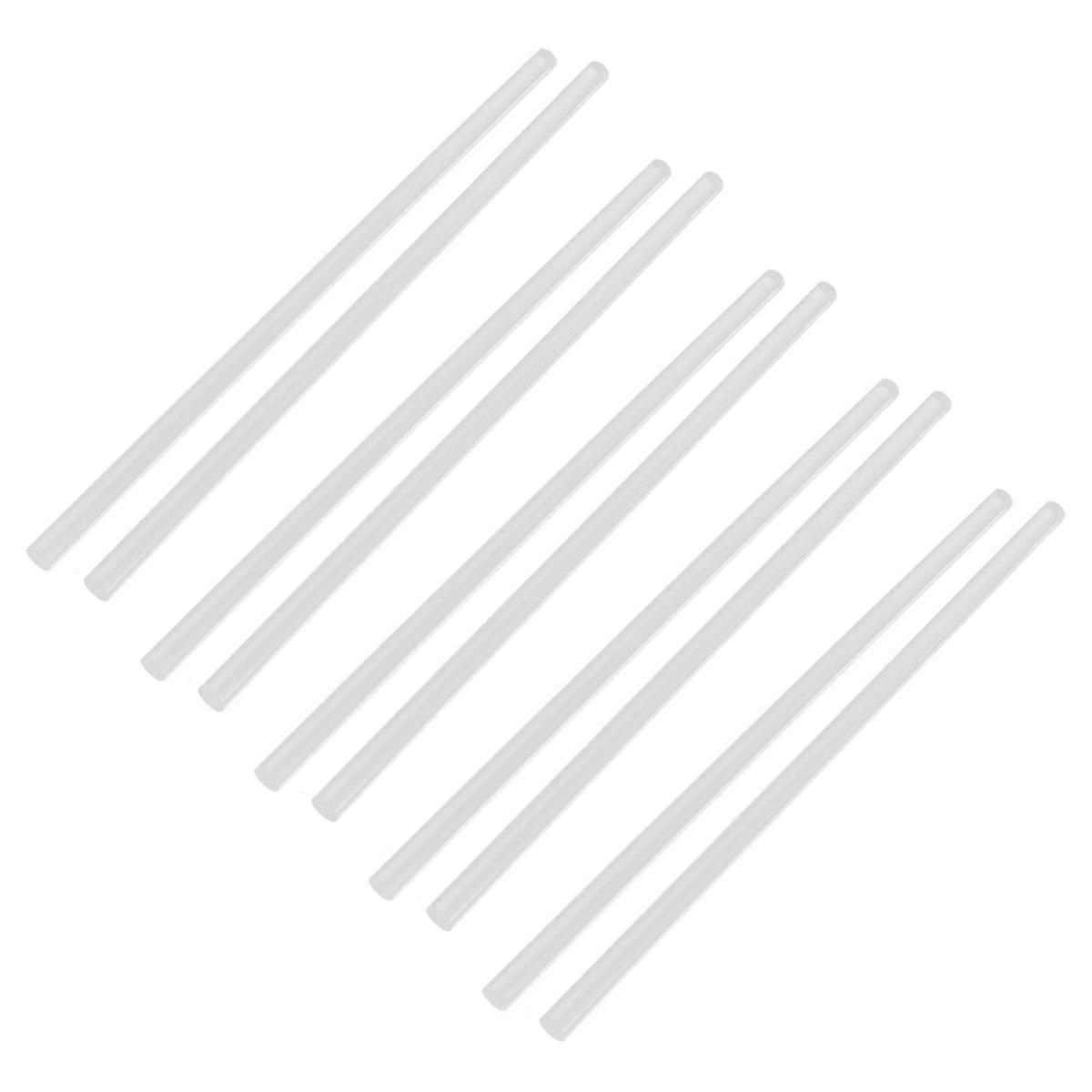 3Mmx250Mm Round Shape Solid Acrylic Rod Pmma Extruded Bar Clear 2Pcs