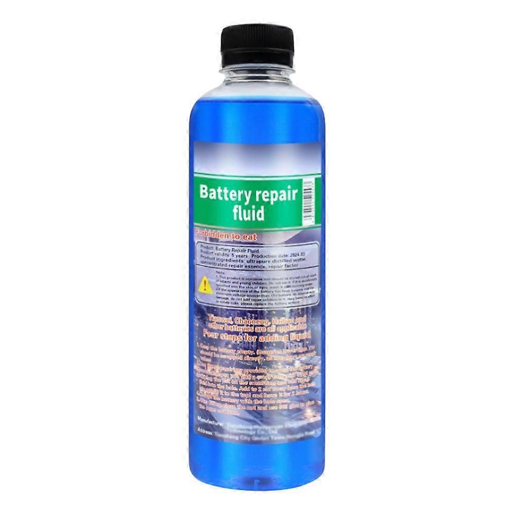 Battery Renew Solution 500ml For Lead Acid Batteries Restore Power Extend Life Improve Performance Safe Easy To Use Overcharge Protection