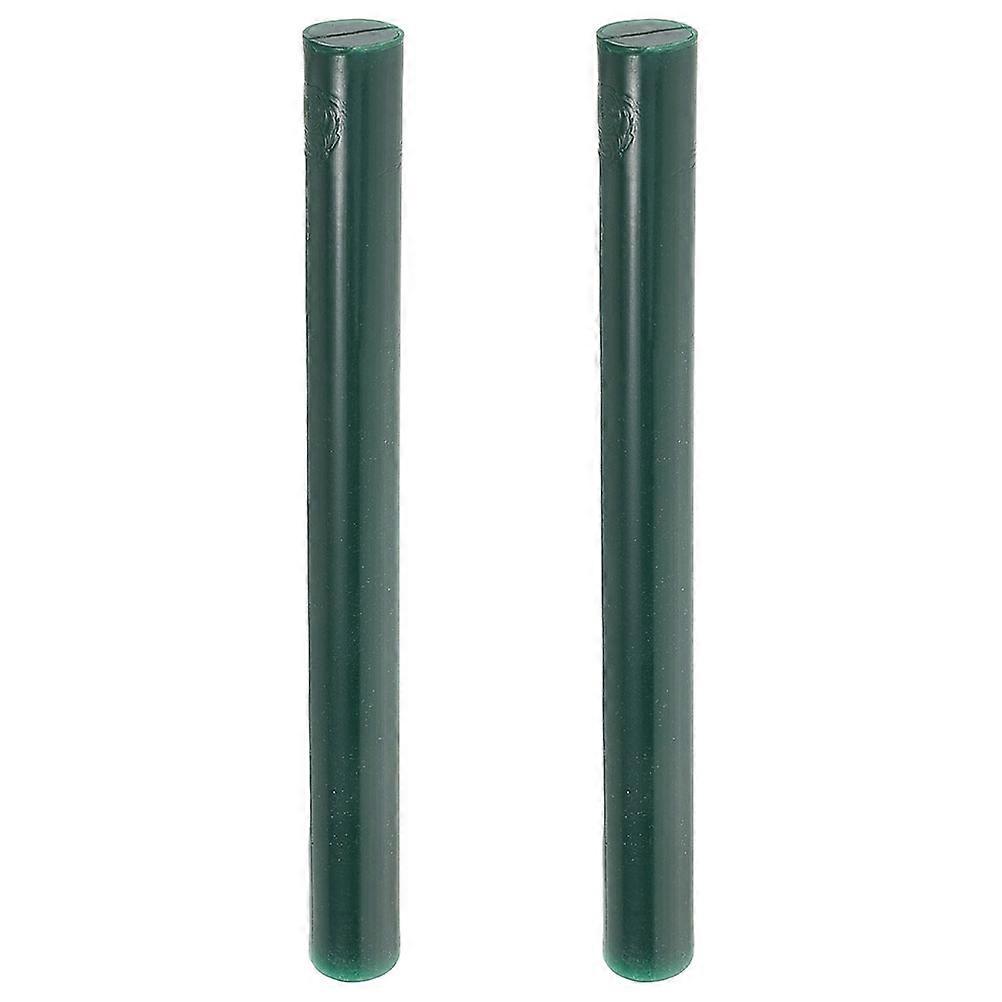 Wax Block Wax Tube Jewelry Casting Supplies For Family Activities Cylindrical Green 16.00X1.50X1.50CM 2Set