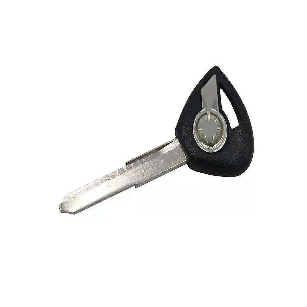 con Black / Red Motorcycle Blank Key Uncut Blade For YAMAHA Dragstar V-Star DS400 DS650 XVS400 XVS650 XV1900 XVS1300 XVS950