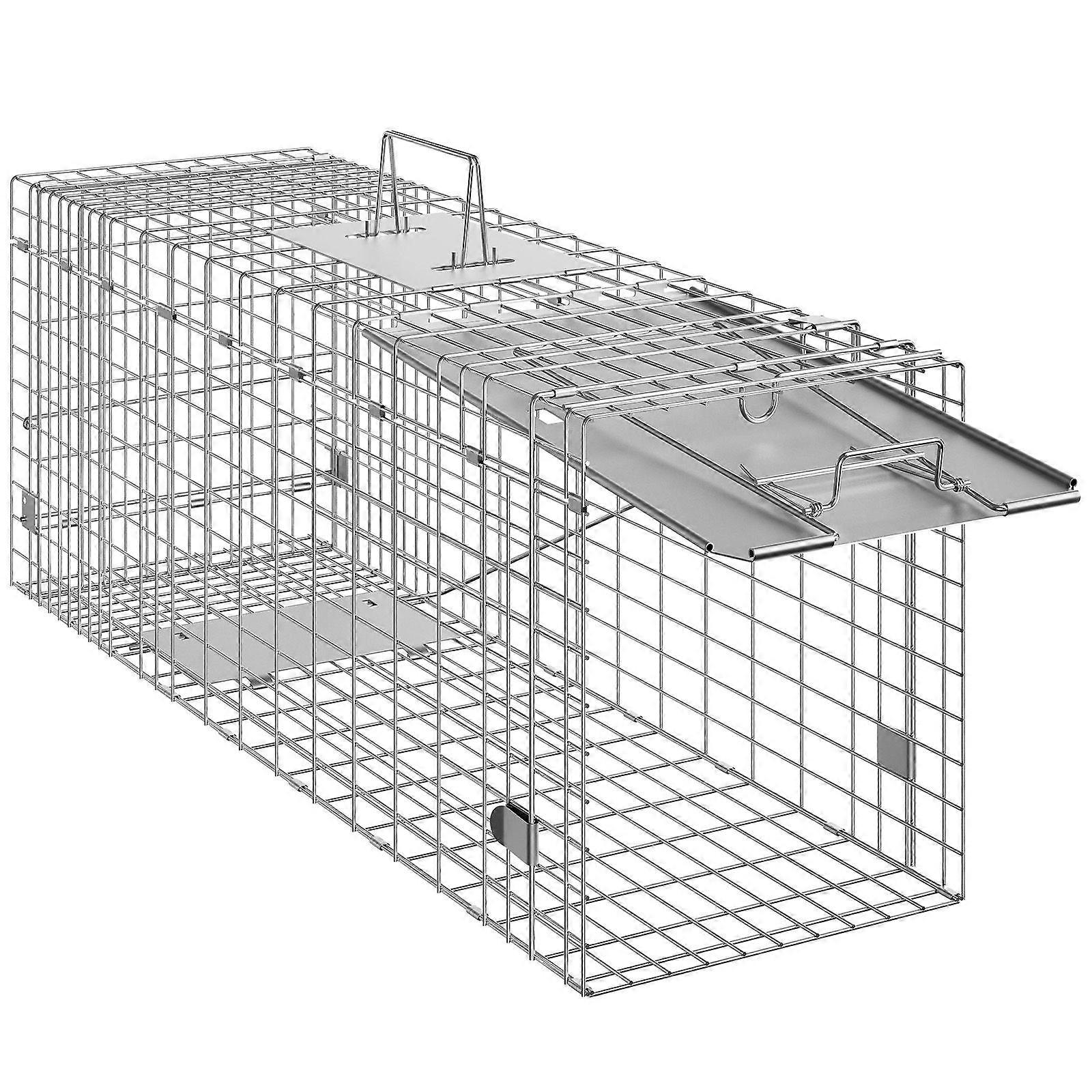 Elävä eläinten häkkiloukku, 31" x 10" x 12" oravat, pesukarhut, murskeet ja opossumit