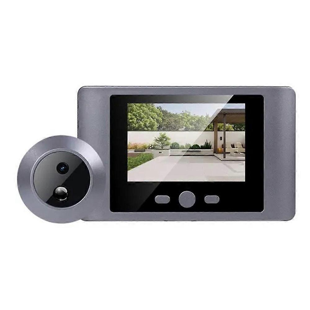 N100S 2.8 Inch Hidden Cat Eye Camera Night Vision Motion Detection Door Peephole Viewer