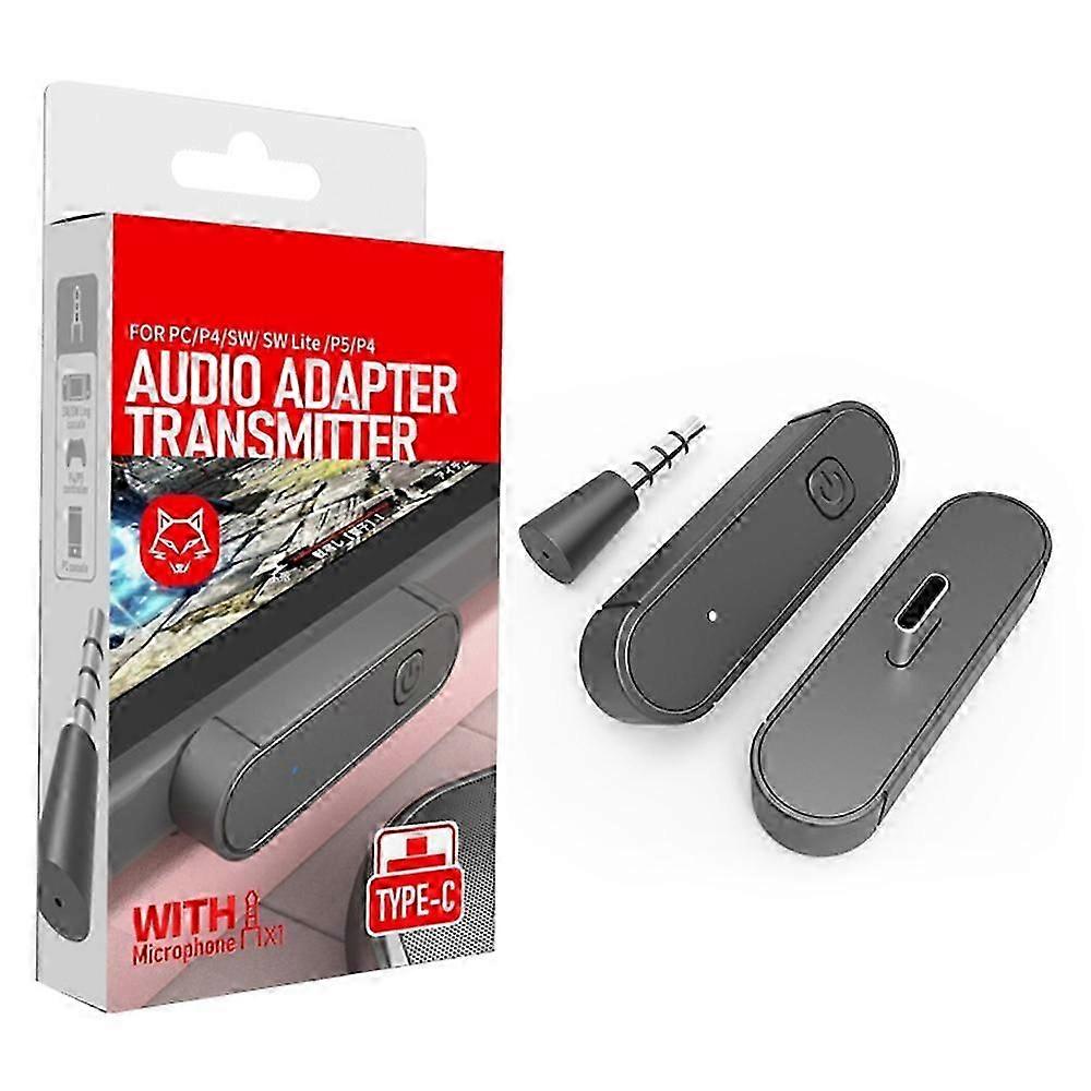 HONSON HS-SW390 For Nintendo Switch/Switch Lite/PS4/PS5 Game Console Bluetooth Receiver Transmitter