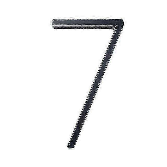 Mustan talon numero ja kirjain 5 tuuman 12,5 cm korkea